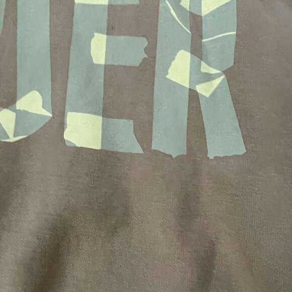 Ader Error Sweatshirt Size A1 Mask Tape Beige Unisex - Picture 3 of 8